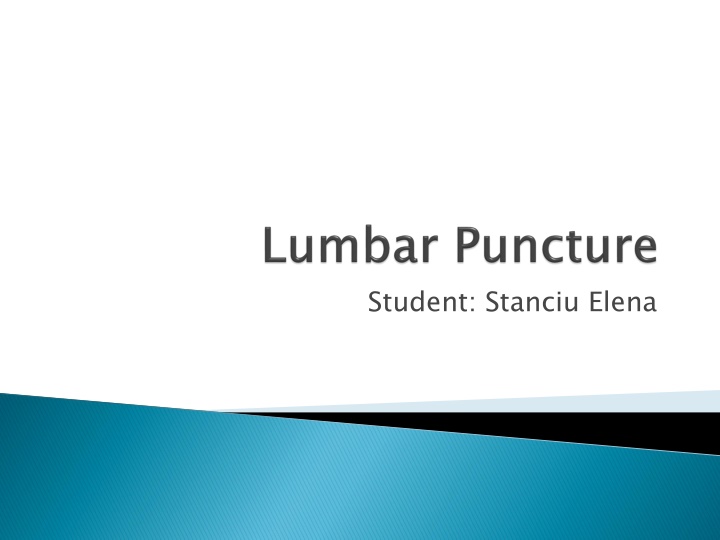 Lumbar Puncture: Indications, Contraindications, and Post-procedure Considerations