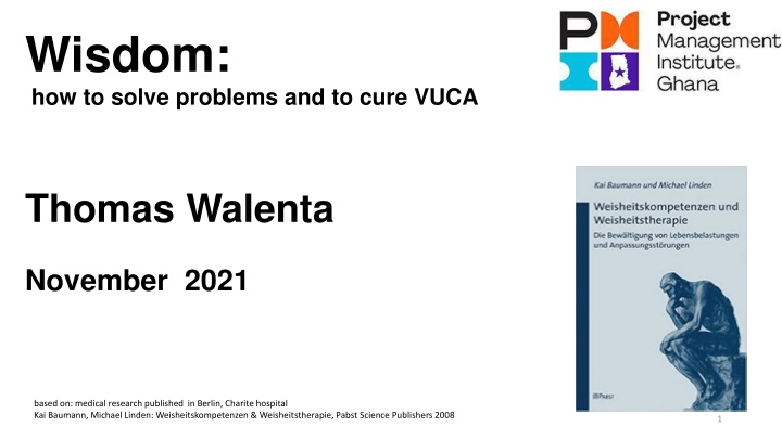 Building Wisdom: Strategies to Navigate VUCA Challenges