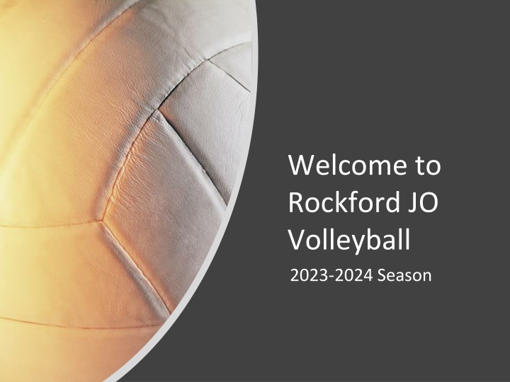 Rockford JO Volleyball 2023-2024 Season Information