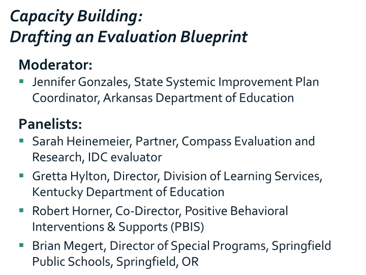 Enhancing State Capacity for Data Utilization in Education Evaluation