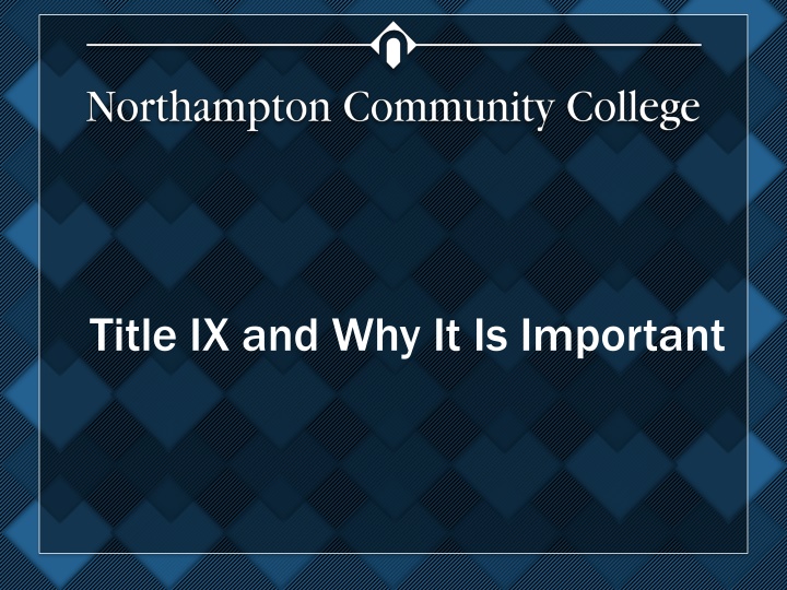 The Impact of Title IX Legislation on Educational Institutions