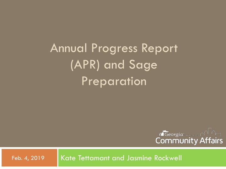 Data Quality Reporting and Sage Preparation Overview