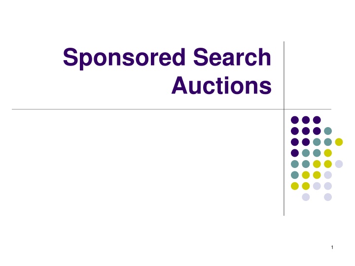 Sponsored Search Auctions: A Comprehensive Overview