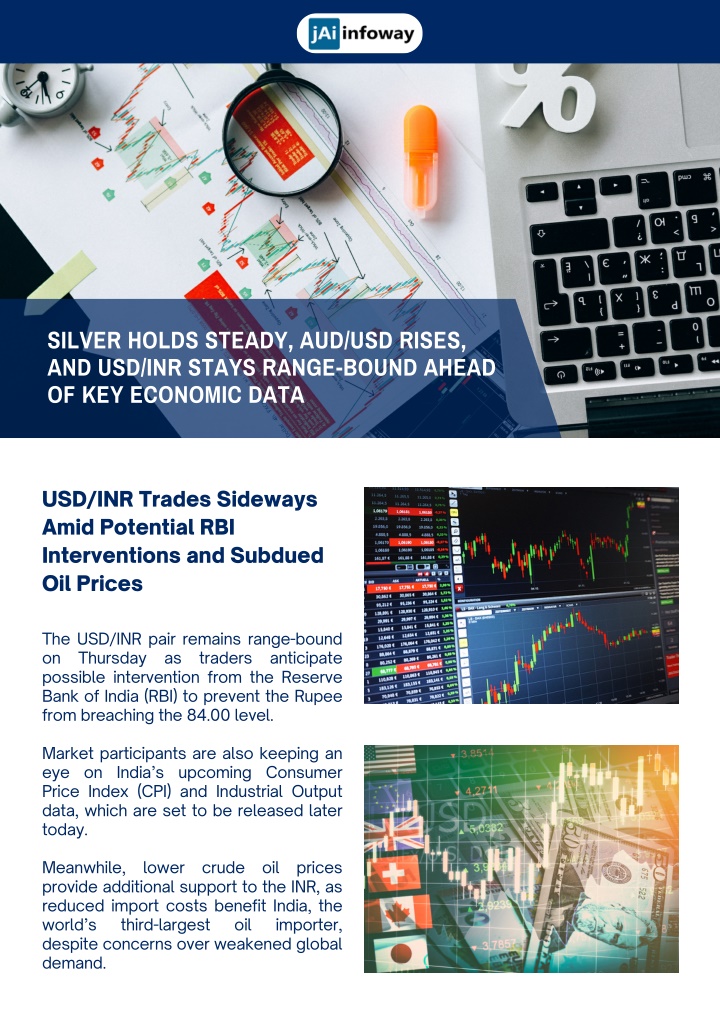 silver holds steady aud usd rises n.w