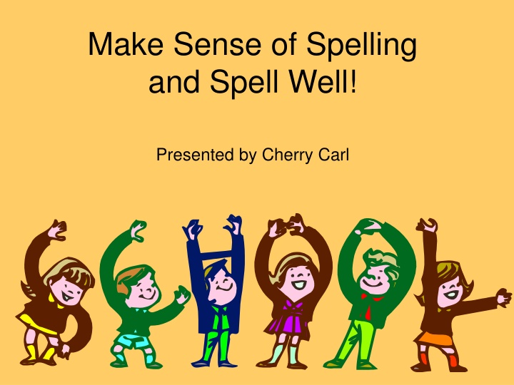 Effective Spelling Instruction Methods