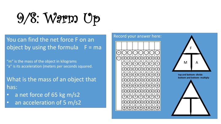 Proportions in Physics
