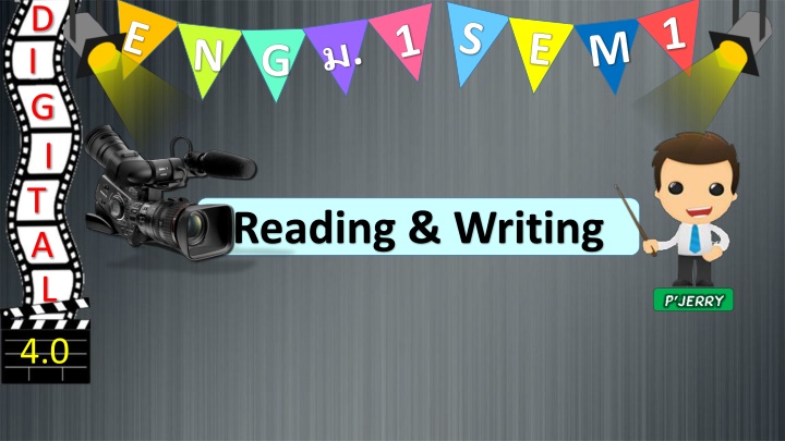 Non-Text Reading with Charts in Educational Setting