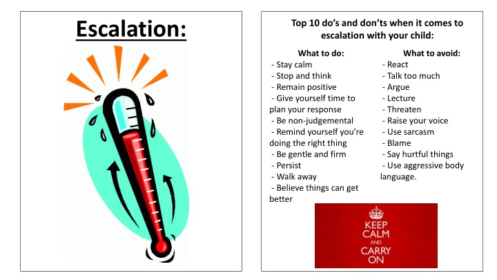 Effective Ways to Handle Escalation with Your Child
