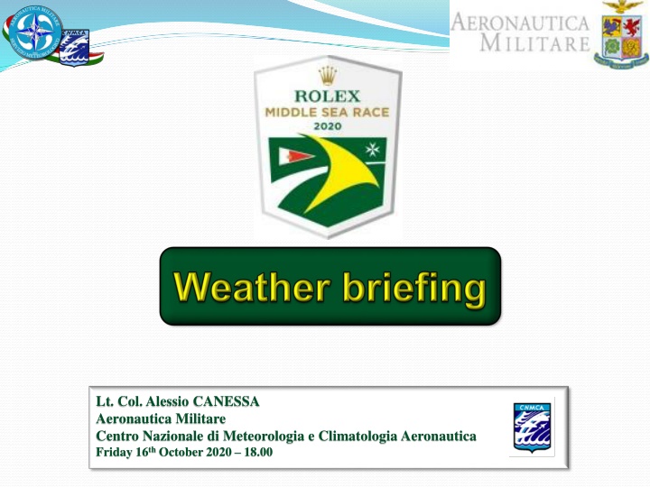 Weather Forecast and Safety Implications for 41st Rolex Middle Sea Race Malta 2020