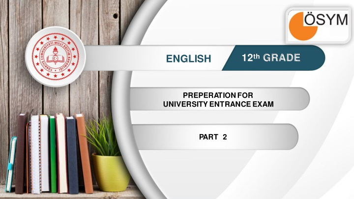 12th Grade English Preparation for University Entrance Exam Part 2