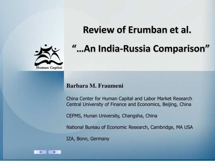 Analysis of India-Russia Economic Growth: A Comparative Study