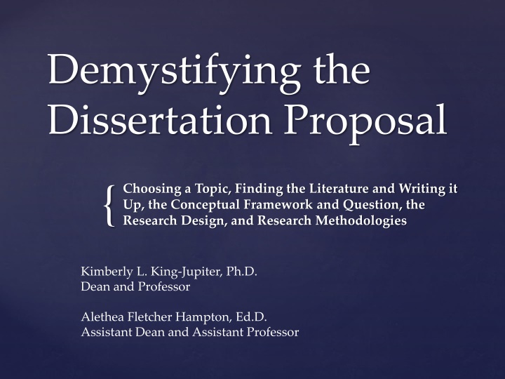 Navigating the Dissertation Proposal Process: From Choosing a Topic to Research Methodologies