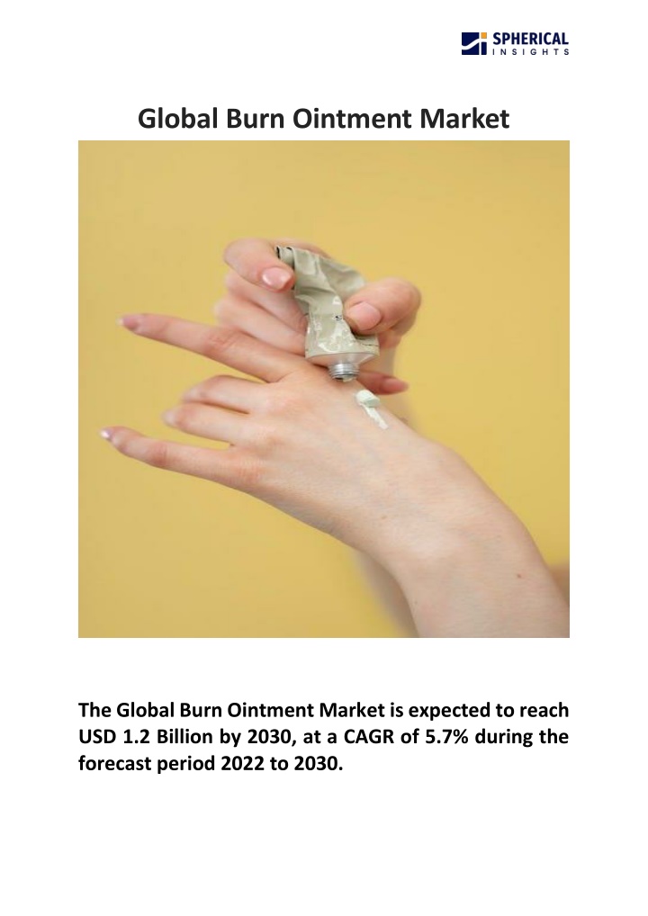 global burn ointment market n.w
