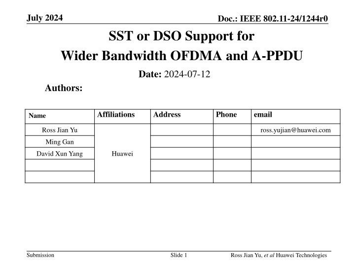 Enhancing Support for Wider Bandwidth OFDMA in IEEE 802.11 Networks