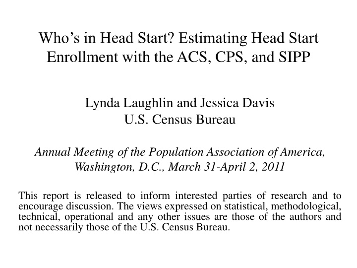 Head Start Enrollment and Eligibility Criteria
