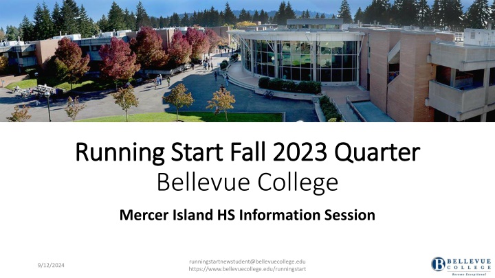 Running Start Program at Bellevue College - How to Apply and Eligibility Details