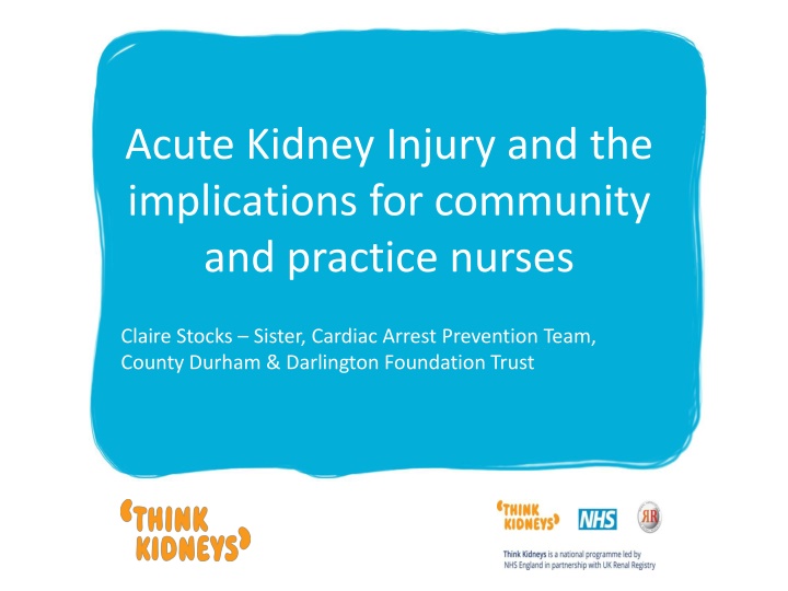 Acute Kidney Injury: Implications for Nurses