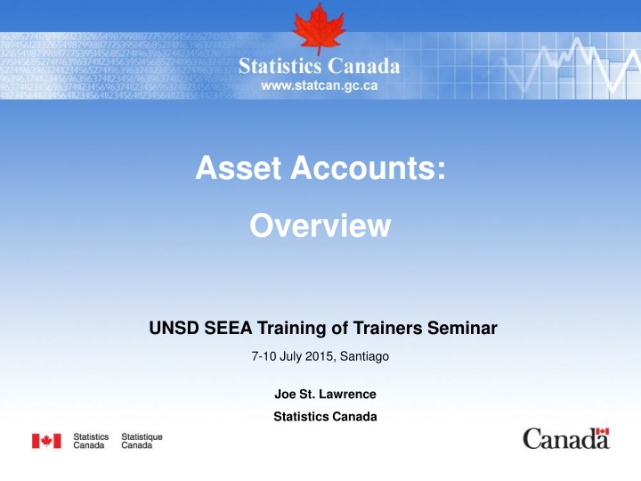 Sustainable Asset Accounting and Natural Wealth Management Overview