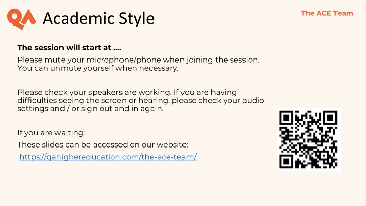 Academic Style: Speaking and Writing Dynamics in University Assignments