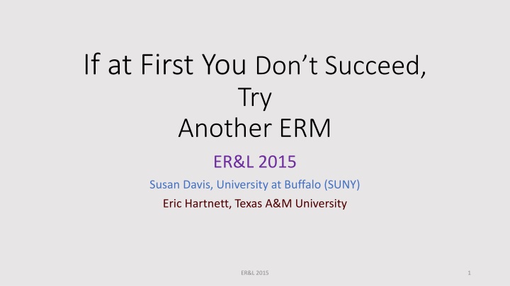 Navigating Change in Electronic Resource Management: Lessons from Universities