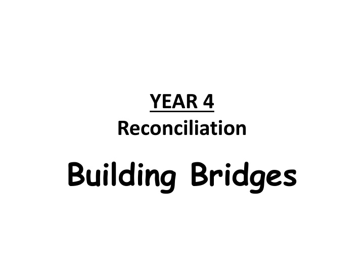 Reconciliation and Christian Beliefs Through Scriptures, Sacraments, and Hymns