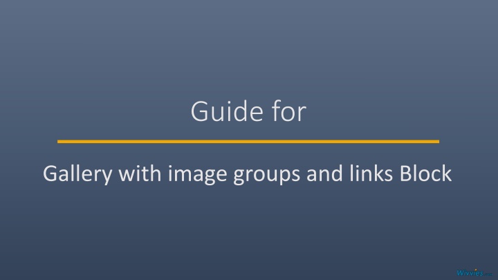 A Detailed Guide for Creating Image Galleries with Links