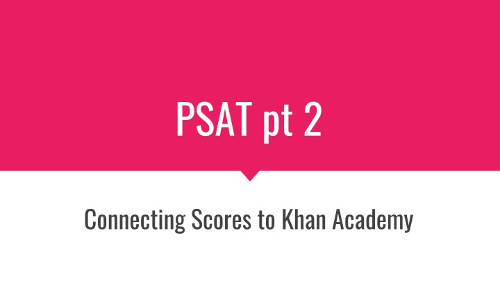 PSAT, SAT, and College Board Account Essential Information