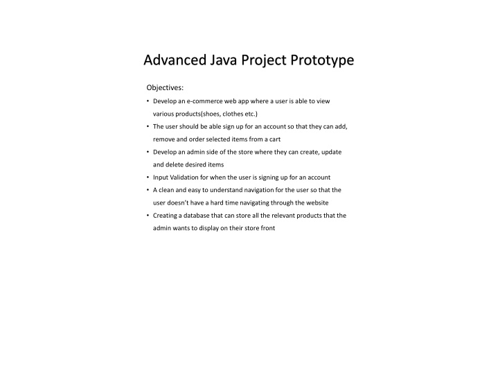E-Commerce Web Application Development Prototype for an Online Store
