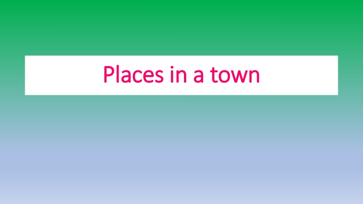 Fascinating Places Around the World