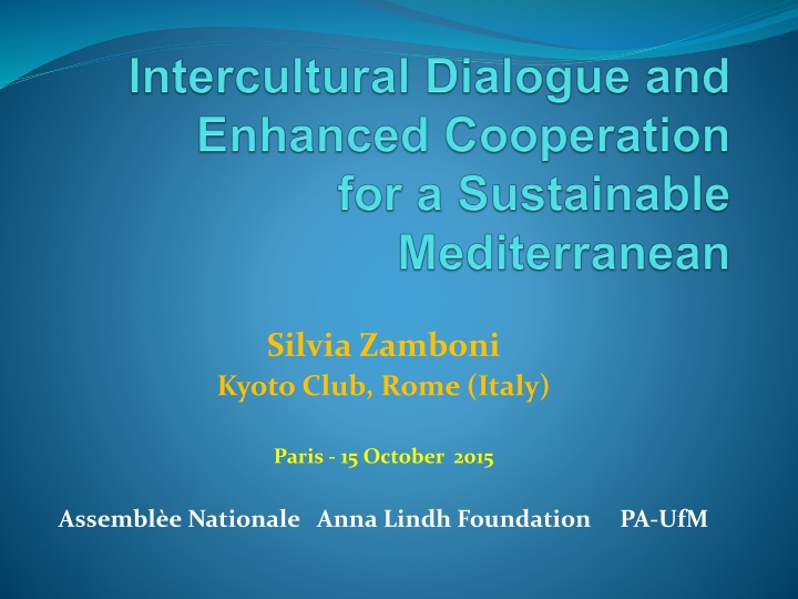 Environmental Initiatives by Kyoto Club and Bologna for Sustainable Development