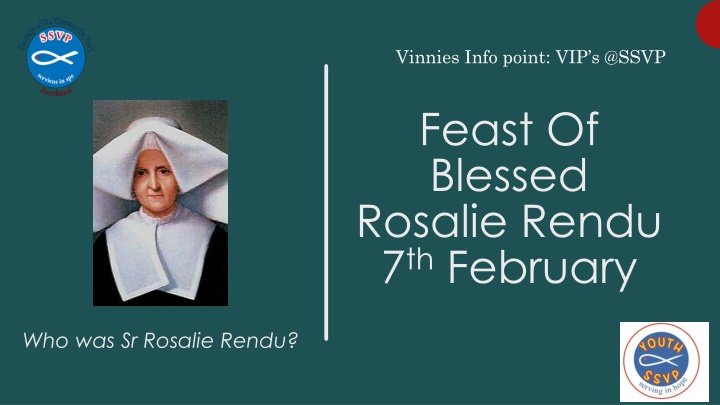 Sr. Rosalie Rendu: An Inspirational Figure in the Society of St. Vincent de Paul