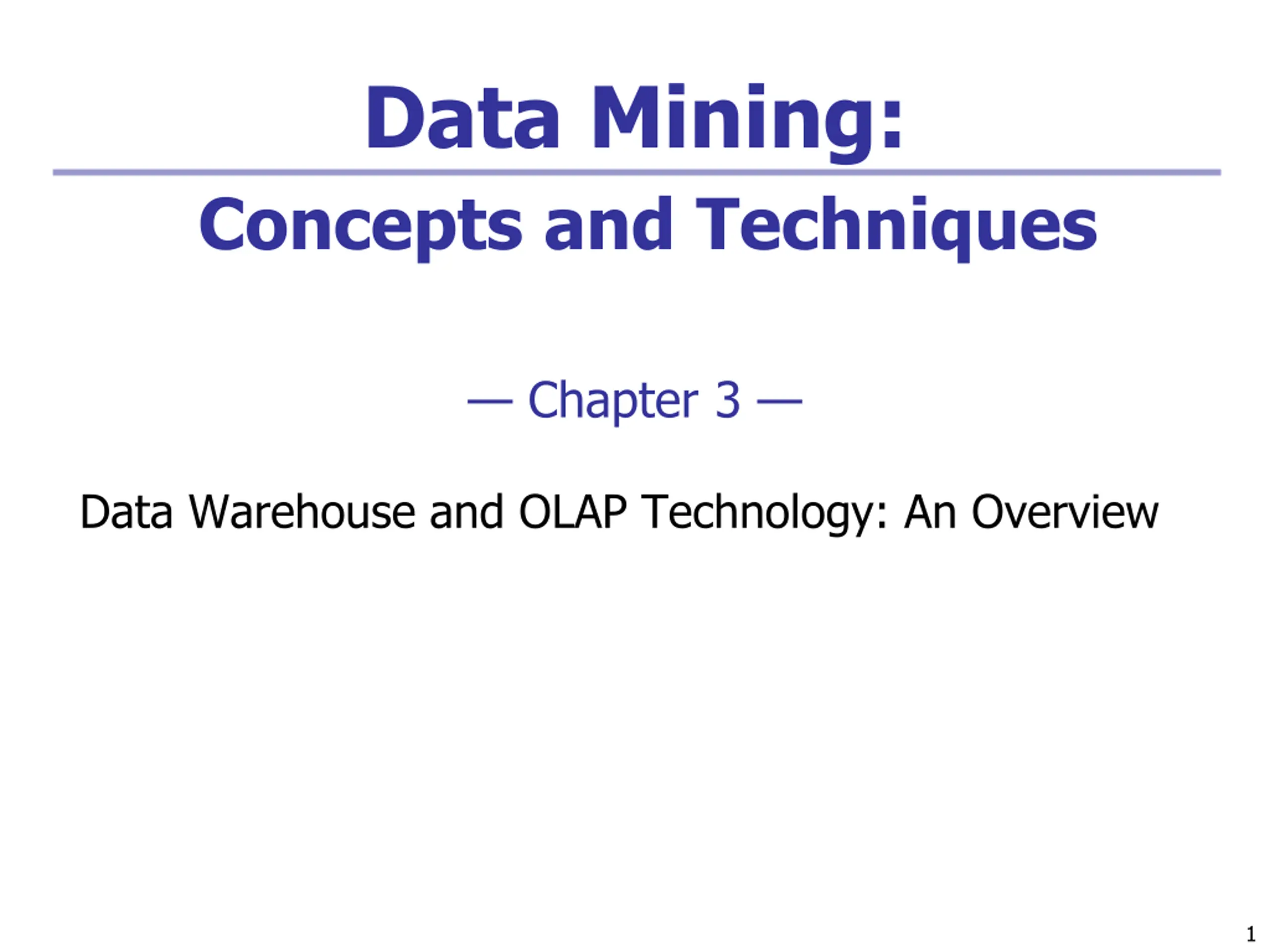 Data Mining: Concepts and Techniques