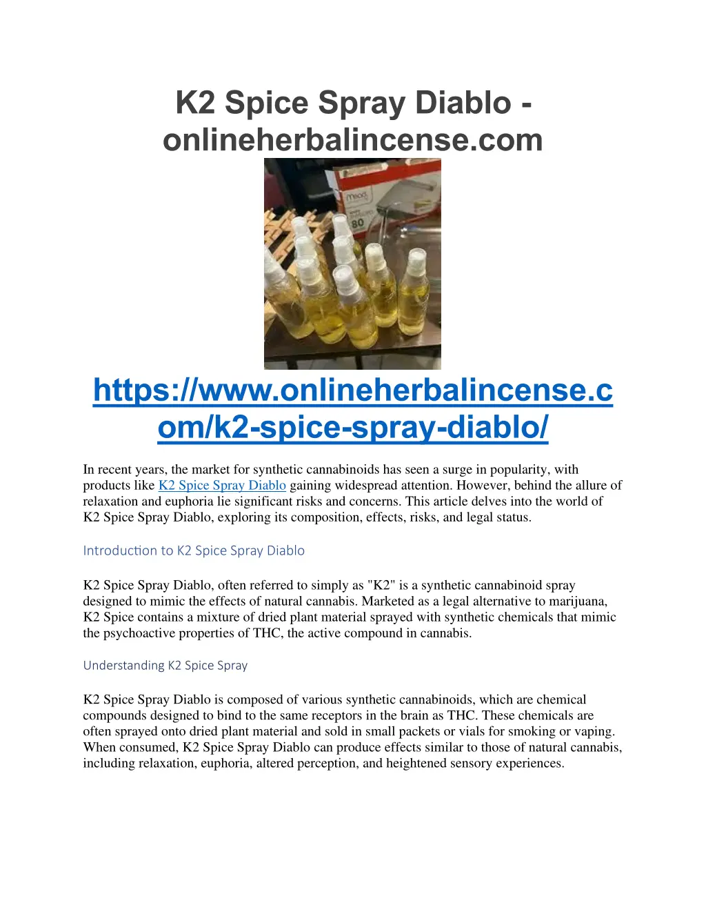 k2 spice spray diablo onlineherbalincense com n.