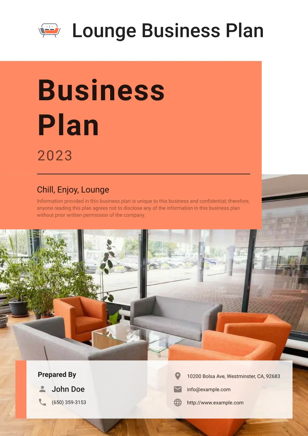 lounge business plan n.