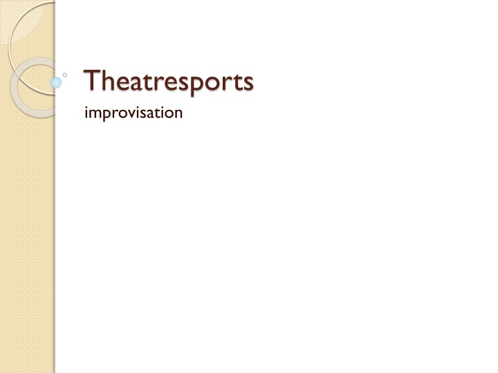 The Evolution of Improvisational Theatre: From Theatresports to ComedySportz