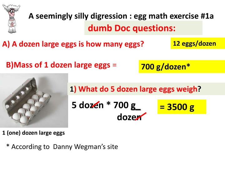 The Equivalence of Egg Math and Mole Math