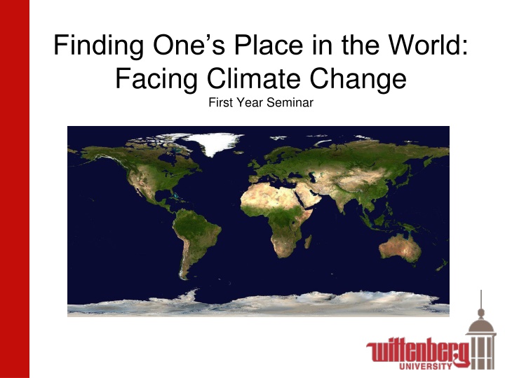 Sustainability and Climate Change at Wittenberg University