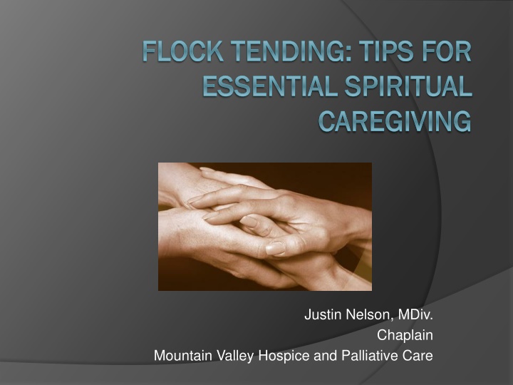 Spiritual Caregiving: Tips and Strategies for Effective Support