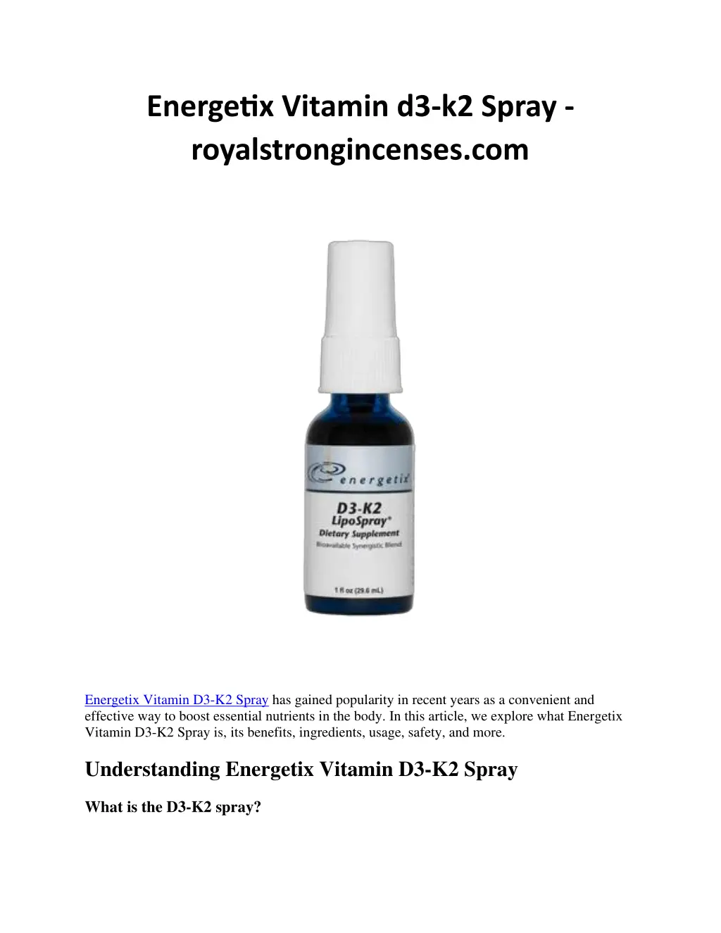 energetix vitamin d3 k2 spray royalstrongincenses n.