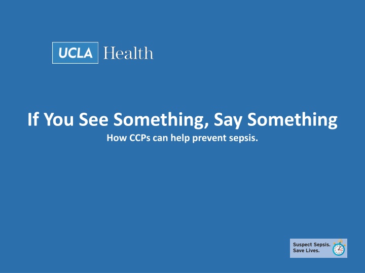 Preventing Sepsis: Vital Information for Caregivers