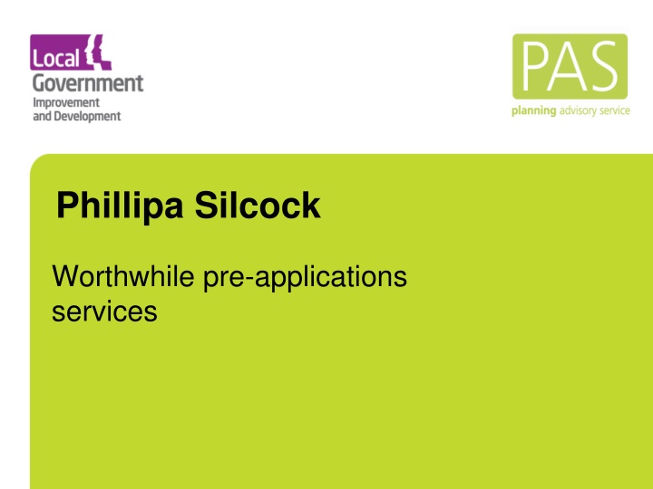 Enhancing Pre-Application Engagement for Efficient Planning Processes