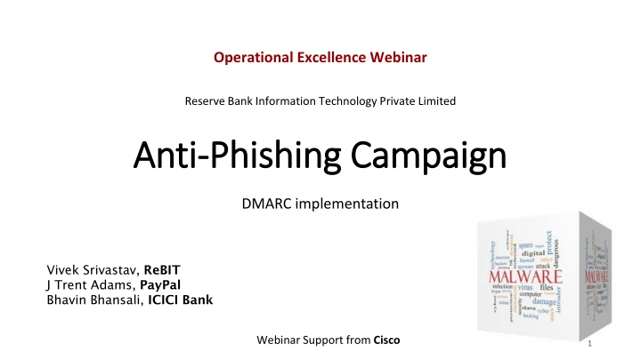 ReBIT Operational Excellence Webinar Series: Anti-Phishing Campaign