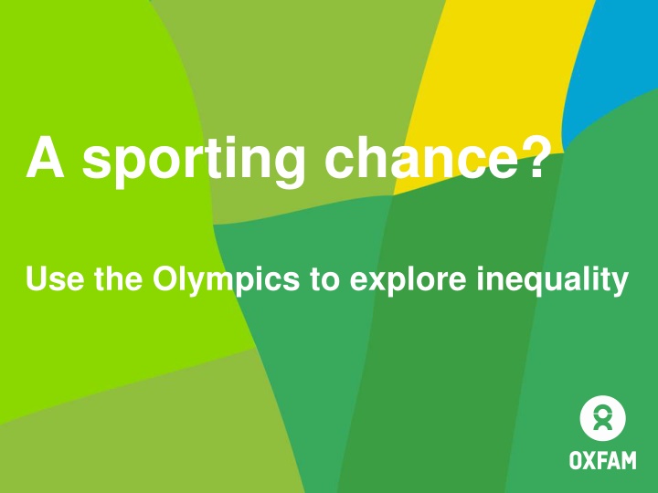 Inequality Through the Olympics: A Sporting Chance
