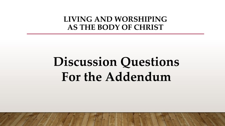 Role of Instrumental Music in Worship: A Christian Perspective