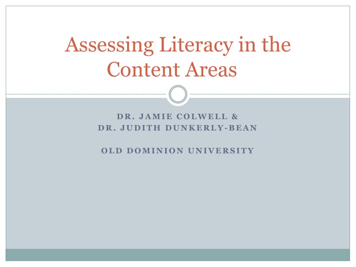 Effective Literacy Assessment Strategies