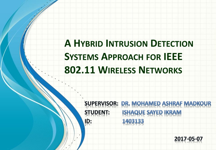 A Hybrid Intrusion Detection System Approach for IEEE 802.11 Wireless Networks