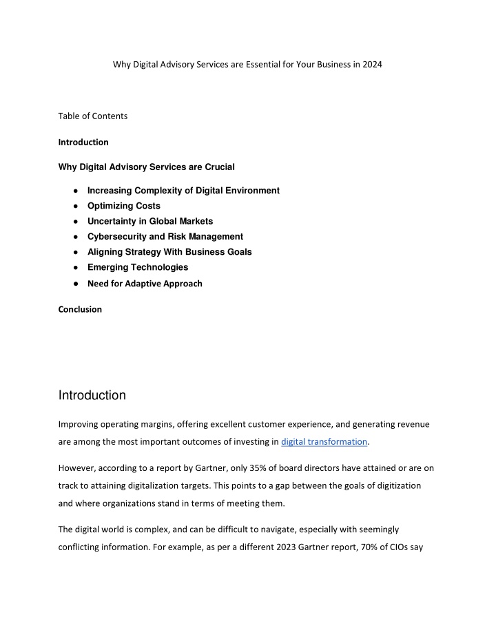 why digital advisory services are essential n.w