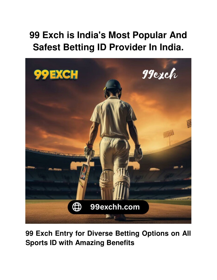 99 exch is india s most popular and safest n.w