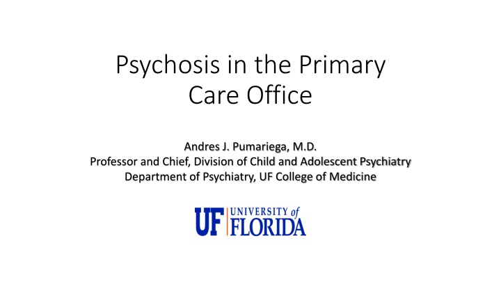 Psychotic Symptoms in Children and Youth