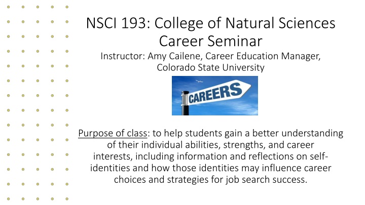 Enhancing Social Belonging and Connectedness in College Career Seminar